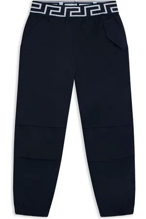 VERSACE Greca-waistband track pants