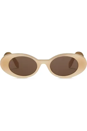 Palm Angels Gilroy oval-frame sunglasses