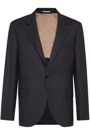 Brunello Cucinelli Houndstooth virgin-wool blazer