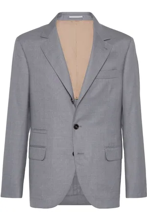 Brunello Cucinelli Single-breasted suit blazer