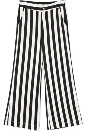 Moschino Striped flared trousers