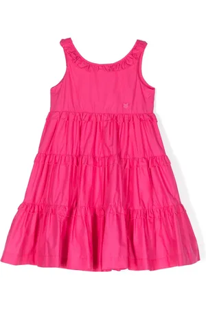 MONNALISA Ruffled flared dress