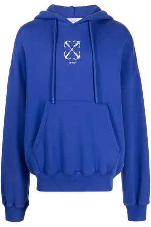 OFF-WHITE Arrows beaded cotton hoodie