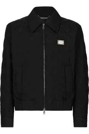 Dolce & Gabbana Diamond-quilted bomber jacket