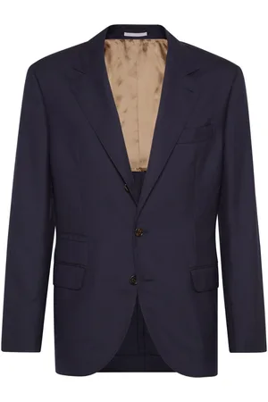 Brunello Cucinelli Single-breasted cashmere blazer