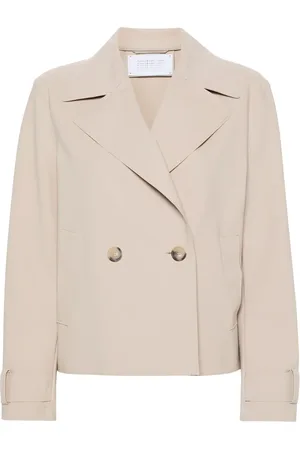 Harris Wharf London Double-breasted cropped jacket