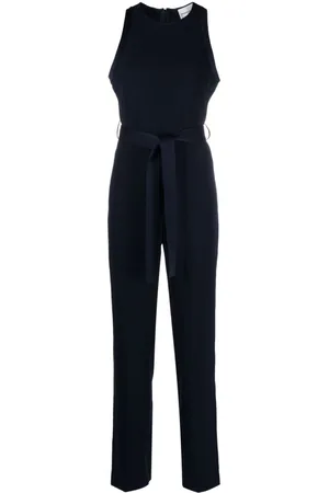 Claudie Pierlot Belted straight-leg jumpsuit