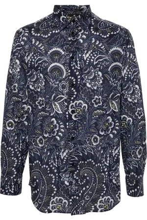 Etro Floral paisley-print cotton shirt