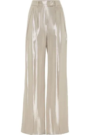 Brunello Cucinelli Pleated wide-leg trousers