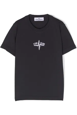 Stone Island Compass-motif cotton T-shirt
