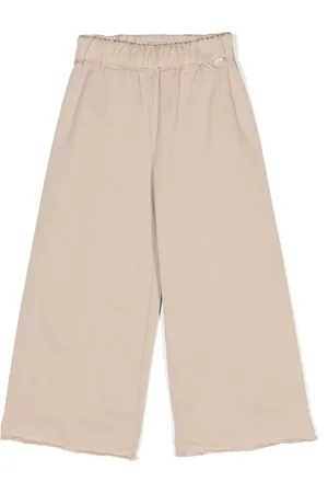 Il gufo Twill straight-leg trousers