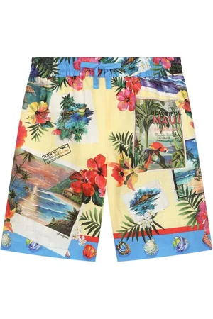 Dolce & Gabbana Graphic-print Bermuda shorts
