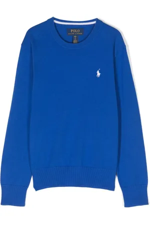 Ralph Lauren Polo Pony-embroidered cotton jumper