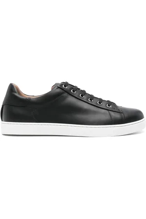Gianvito Rossi Leather tonal sneakers