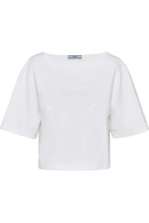 Prada Logo-appliqué T-shirt