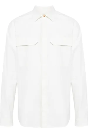 Rick Owens Long-sleeve cotton shirt