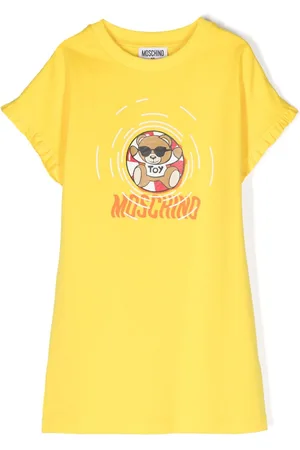 Moschino Teddy Bear logo-print dress