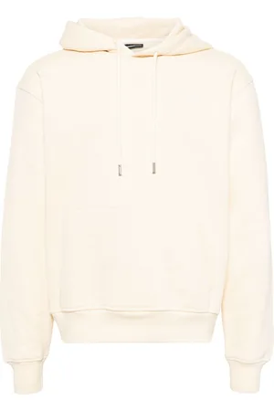 Jacquemus Logo-embroidered cotton hoodie