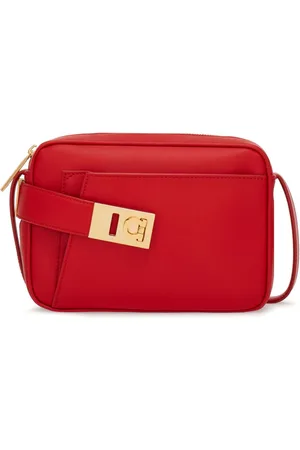 Salvatore Ferragamo Small Camera Case leather crossbody bag