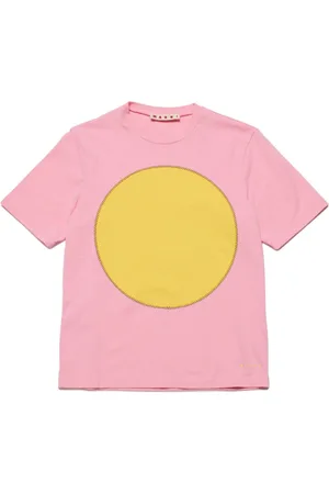 Marni Circle-panel jersey T-shirt