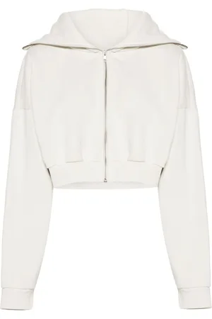 Entire Studios Cropped zipped hoodie