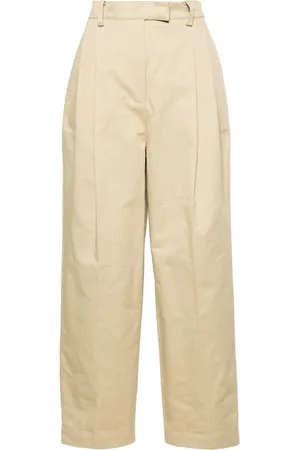 LVIR Pleated cotton trousers
