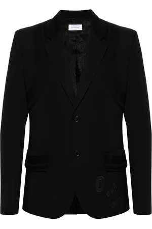 OFF-WHITE Varsity single-breasted blazer