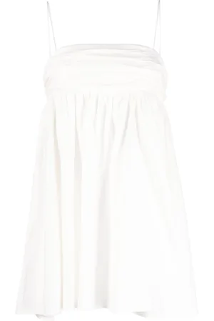 Reformation Catarina ruched minidress