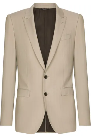 Dolce & Gabbana Tonal-striped two-piece suit