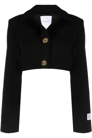 Patou Cropped wool blazer
