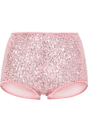 Alchemy X Lia Aram sequin-embellished shorts