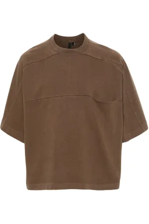 Entire Studios Panelled organic-cotton T-shirt