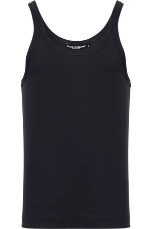 Dolce & Gabbana Ribbed cotton vest