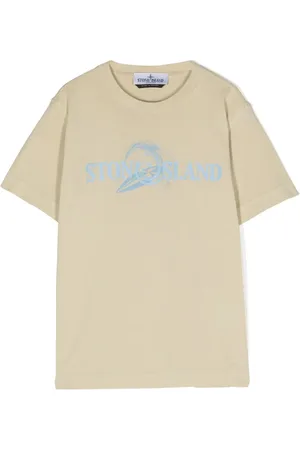 Stone Island Logo-print cotton T-shirt