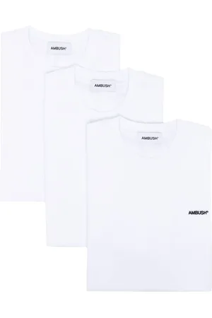AMBUSH Logo-embroidered cotton T-shirt (pack of three)