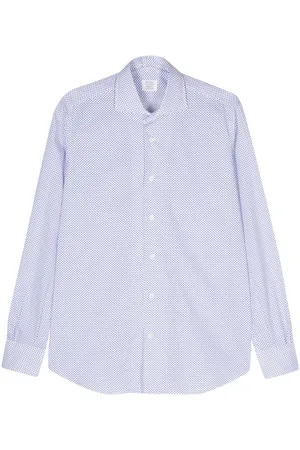 MAZZARELLI Polka-dot print shirt