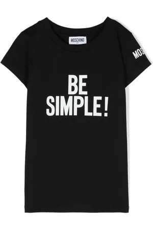 Moschino Slogan-print cotton T-shirt