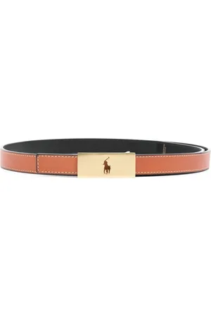 Ralph Lauren Polo ID leather belt