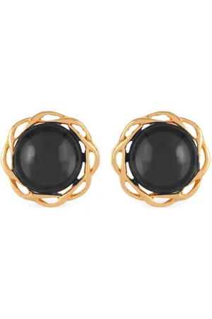 Susan Caplan 1980s swirl clip-on earrings