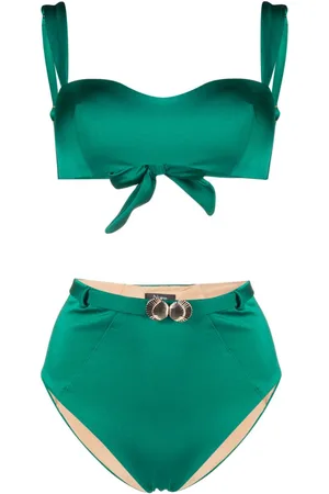 Noire Swimwear Seashell-charm bikini set