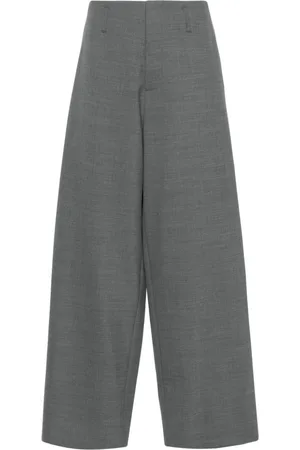Serafini Wide-leg tailored trousers
