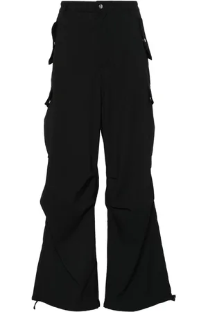 Rhude Textured-finish straight-leg cargo pants