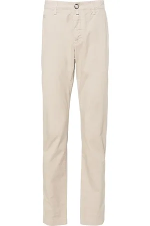 Jacob Cohen Mid-rise cotton chino trousers