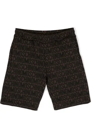 Moschino Monogram-print track shorts