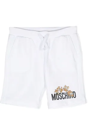 Moschino Teddy Bear printed cotton shorts