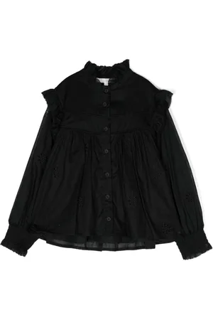 Chloé Broderie-anglaise cotton shirt