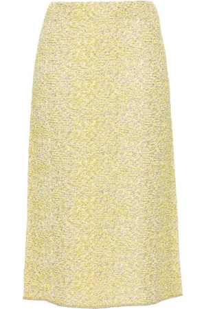 Fabiana Filippi Straight tweed midi skirt