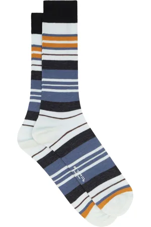 Etro Logo-print striped socks