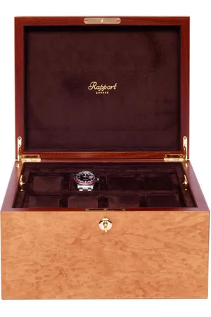 Rapport London Heritage wood 16-watch box