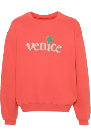 ERL Venice-patch cotton sweatshirt